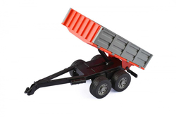 Traktor na diaľkové ovládanie so sklápacím prívesom