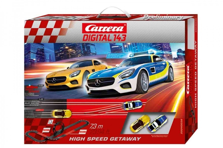 Autodráha Carrera D143 40038 High Speed Getaway