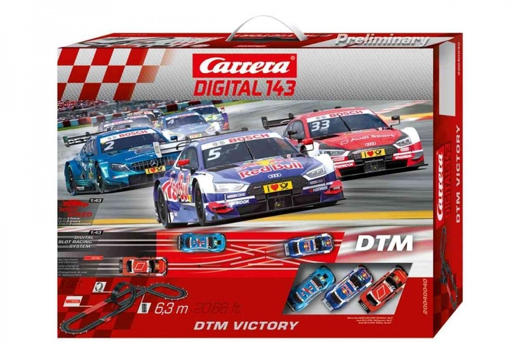 Autodráha Carrera D143 40040 DTM Victory