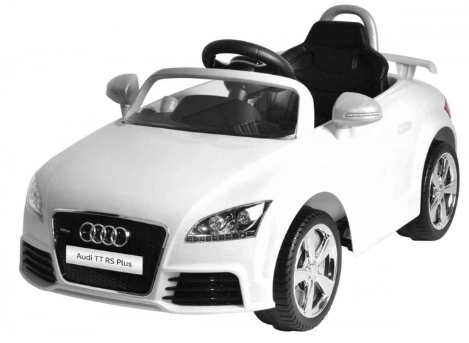 Elektrické auto Audi TT RS Plus biele